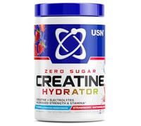 USN Creatine Hydrator - Creatine Monohydrate & Electrolytes, Sugar-Free - Strawberry Watermelon 330g