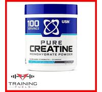 USN Creatine Monohydrate 500g, Unflavoured, Muscle Growth