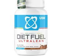 USN Diet Fuel Ultralean Meal Replacement Shake | Vanilla | 1kg with 18 Servings | High Protein, Low Calorie Shake | Calorie-Controlled Diet Support for Weight Loss | 24 Vitamins & Minerals