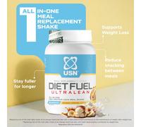 USN Diet Fuel Ultralean Meal Replacement Shake | Banana Caramel | 2kg