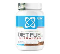 USN I Diet Fuel Ultralean Meal Replacement Shake (Chocolate, 1kg - 18 Servings/Meals) High Protein, Low Calorie Drink to Support Weight Loss & Balanced Diet I Added 24 Vitamins & Minerals
