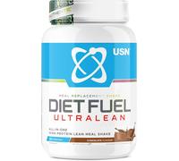 USN Diet Fuel Ultralean Meal Replacement Shake Powder (Chocolate, 1kg - 18 Serv
