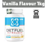 USN Diet Fuel Ultralean Protein 1Kg or Meal Replacement Lean Meal Shake Powder