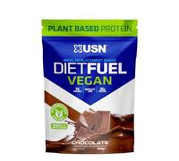 USN Diet Fuel Vegan Chocolate 880g: Dairy Free Vegan Meal Replacement Shake & Vegan Protein Powders