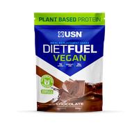 USN Diet Fuel Vegan Chocolate 880g: Dairy Free Vegan Meal Replacement Shake & Vegan Protein Powders