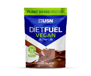 USN Diet Fuel Vegan Meal Replacement Shake Chocolate 880g