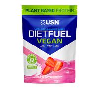 USN Diet Fuel Vegan Strawberry 880g: Dairy Free Vegan Meal Replacement Shake & Vegan Protein Powders