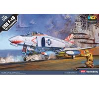 Usn F-4b Vf-111 Sundowners Fighter 1:48 Plastic Model Kit Academy