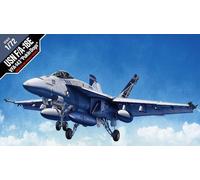 USN F7A-18E VFA-143 Pukin Dogs Fighter Plastic Kit 1:72 Model ACADEMY