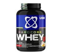 USN Hardcore Whey Protein Powder Vanilla 2 kg: All-in-One Protein With Creatine Monohydrate, Glycine and Tribulus for Performance Workouts & Lean Muscle Growth