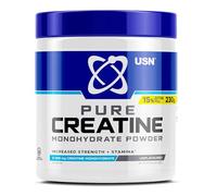 USN Micronised Creatine Powder 230g (67 Servings): 100% Pure Creatine Monohydrate Powder for Performance and Muscle Recovery, Suitable for Vegans - Unflavoured