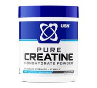 USN Micronized Creatine Monohydrate Powder, Unflavoured - 500g, Energy Drink for High Intensity Training, Muscle Growth, 100% Micronized Creatine Powder for Intra Workouts, Dietary Supplement