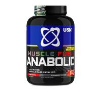 USN Protein Shake Muscle Fuel All-in-One Anabolic with Creatine Strawberry 2.2 Kg