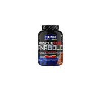 USN Muscle Fuel Anabolic Chocolate 2kg: All-in-One Protein Shake - 54g Protein, 5 Protein Sources, 850mg HMB, 5,000mg Creatine