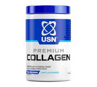 USN Premium Bovine Collagen Powder | Unflavoured | 330g (33 Servings) | Hydrolysed Bovine Collagen Protein with Vitamin C for Healthy Hair, Skin & Nails | Supplements for Women & Men