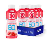 USN TRUST Protein Fuel 50 Strawberry Flavour High Protein Milkshake 500ml - Case of 6