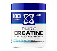 Usn Pure Creatine Monohydrate Powder 500 G - Unflavoured I 100 Servings 5 G Micronised Per Serving For Strength, Endurance &