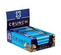 USN Protein Bars Trust Crunch - Cookies & Cream, 20g Protein per Bar, 12 x 60g
