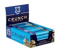 USN Trust Crunch Cookies & Cream Protein Bars: Indulgent and Filling High Protein Snacks - 20g Protein Per Bar (12 x 60g Bars)