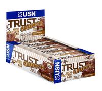 USN Trust Crunch Fudge Brownie Flavour High Protein Bar 60g - Case of 12 [Best Before Date: 31/07/2025]