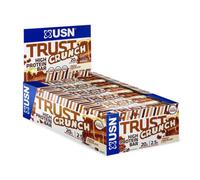 USN Trust Crunch Triple Chocolate Flavour High Protein Bar 60g - Case of 12