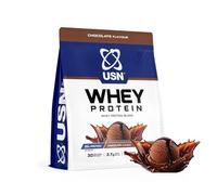 USN Whey Protein Powder 900g (30 Servings) Chocolate - High Protein Shake with 20g Protein per Serving - No Added Sugar, Soy or Preservatives - Supports Muscle Recovery, Growth & Maintenance