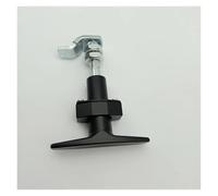 USOHJZ 2pcs Black T Shape Handle Lock,Equipment Telescopic Door Locks | Telescopic Switch,Industrial Cabinet Lock(No key)