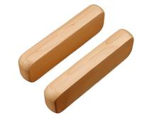 USOHJZ 2pcs Portable and Lightweight Pen Display Case Wooden Foldable Pencil Box Holders Easy to Carry for Creative Work