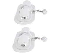 USOHJZ 2Pcs PVC Boat Paddle Lock Kayak Inflatable Anchor Holder Tie Wheel Row Roll The Accessories - Gray