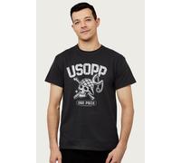 Usopp Straw Hat Pirates Slingshot Sniper Anime T-Shirt One Piece Black S