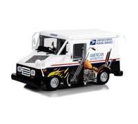 USPS Long Life Postal Delivery American Motocycles Truck 1:18 Scale Greenlight 13643