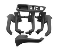 USQBUZHHK Inside Inner Door Handle 1K0 868 040B 7PCS Black Interior Handle Door Grab Window Switch Bezel Cover Armrest for Golf for GTI for Jetta Mk5 2005-2010