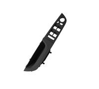 USQBUZHHK Inside Inner Door Handle 51417239659 Left Driver Door Handle Window Switch Cover Panel Trim Pull Handles for B&MW E90 3 Series 2005-2011(Model D Black)