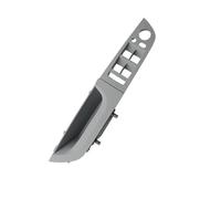 USQBUZHHK Inside Inner Door Handle 51417239659 Left Driver Door Handle Window Switch Cover Panel Trim Pull Handles for B&MW E90 3 Series 2005-2011(Model B Gray)