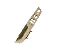 USQBUZHHK Inside Inner Door Handle 51417239659 Left Driver Door Handle Window Switch Cover Panel Trim Pull Handles for B&MW E90 3 Series 2005-2011(Model A Beige)