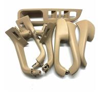 USQBUZHHK Inside Inner Door Handle 7pcs Beige Interior Handle Door Grab Window Switch Bezel Cover Armrest 1K0 868 040B for VW for Golf 5 for GTI MK5 for Jetta