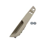 USQBUZHHK Inside Inner Door Handle for B&MW 3 Series E92 for Coupe 2007-2014 LHD Interior Door Armrest Window Switch Cover Panel Trim(LHD Beige)