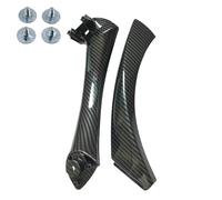 USQBUZHHK Inside Inner Door Handle for B&MW 3 Series E92 for Coupe 2007-2014 LHD Interior Door Armrest Window Switch Cover Panel Trim(Right Carbon Fiber)