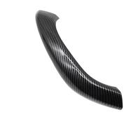 USQBUZHHK Inside Inner Door Handle for B&MW X2 F39 X1 F48 F49 2016 2017 2018 2019 Car Interior Black Left Right Door Handle Outer Cover Pull Handle(Carbon Right)