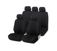 USQBUZHHK Seat Protectors 5 Seats Universal Car Seat Covers Auto Cushion Protector For Civic(Black Full set)
