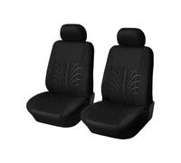 USQBUZHHK Seat Protectors For Fiat For Ducato For Scudo 2+1 Car Seat Covers(Black 2 pcs)