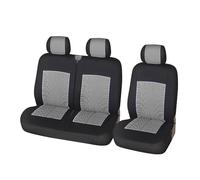 USQBUZHHK Seat Protectors For Mercedes For Sprinter For Vito 2+1 Car Seat Covers(GRAY)