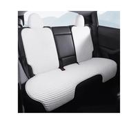 USQBUZHHK Seat Protectors For Tesla For Model Y Custom Seat Cover Seat Protection Mat(Rear white)
