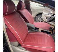 USQBUZHHK Seat Protectors Universal Leather Car Seat Covers Interior Seat Protector For X1 X6 X4 X3 X5 F10 F20 520 525 320 E36 E46(WINE RED)