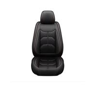 USQBUZHHK Seat Protectors Universal PU Leather Car Seat Covers For Mercedes C Class WAth W203 W204 W205 A205 C204 C205 SAth S203(Black)
