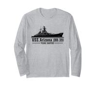 USS Arizona Men Women BB-39 Battleship USS Arizona BB-39 Long Sleeve T-Shirt