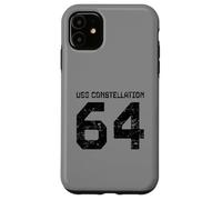 USS Constellation CV-64 Aircraft Carrier Distressed Style Case for iPhone 11