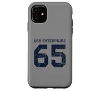 USS Enterprise CVN-65 Aircraft Carrier Distressed Style Case for iPhone 11