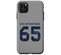 USS Enterprise CVN-65 Aircraft Carrier Distressed Style Case for iPhone 11 Pro Max