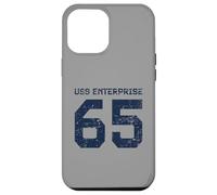 USS Enterprise CVN-65 Aircraft Carrier Distressed Style Case for iPhone 12 Pro Max